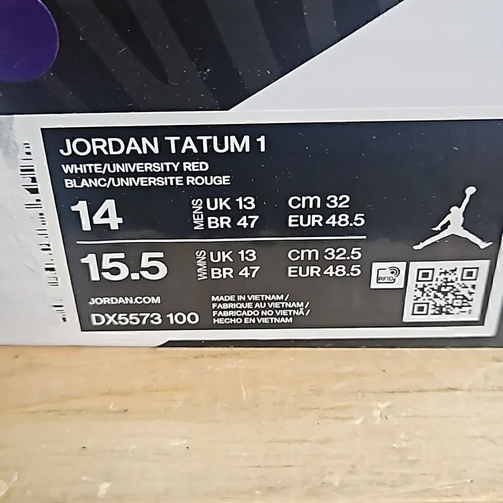 Jordan Tatum 1 White Red Blue Archer Ave St. Louis Basketball Shoes DX5573-100